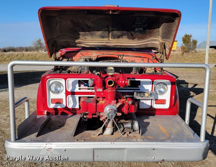 image for item JE9114 Chevrolet C50  pumper fire truck