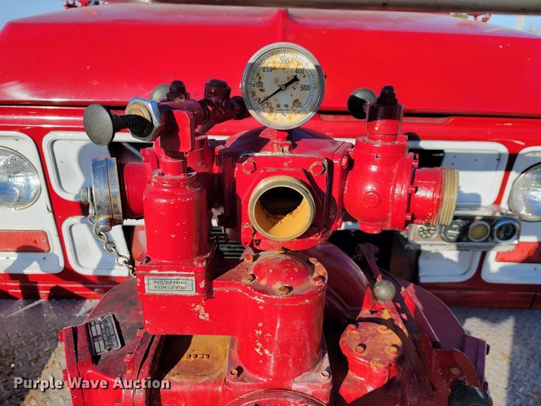 image for item JE9114 Chevrolet C50  pumper fire truck