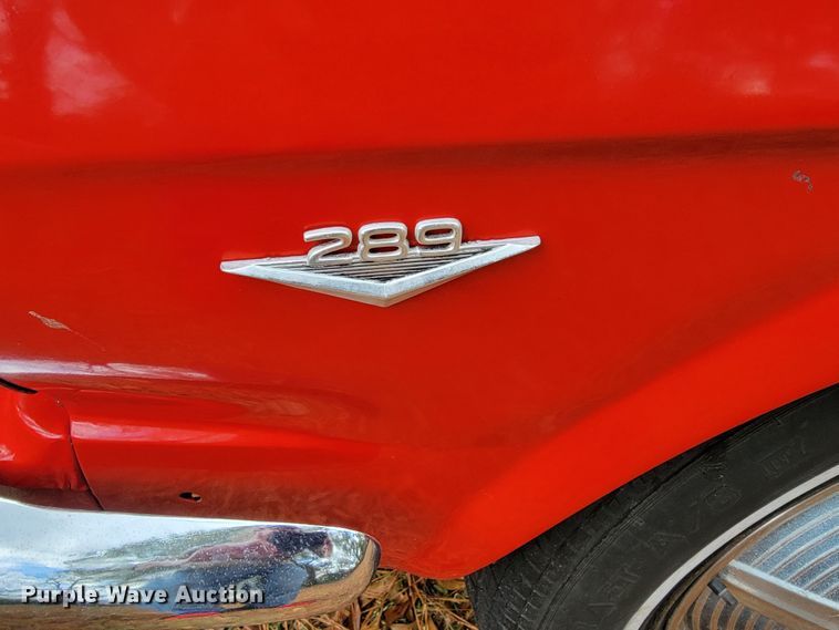 image for item JE9167 1965 Ford Mustang