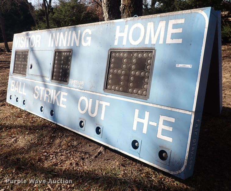 image for item JU9017 (2) baseball scoreboards