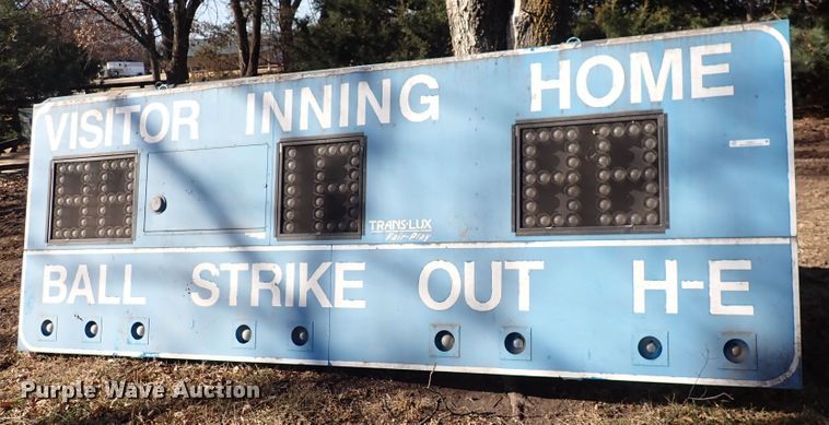 image for item JU9017 (2) baseball scoreboards