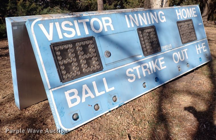 image for item JU9017 (2) baseball scoreboards