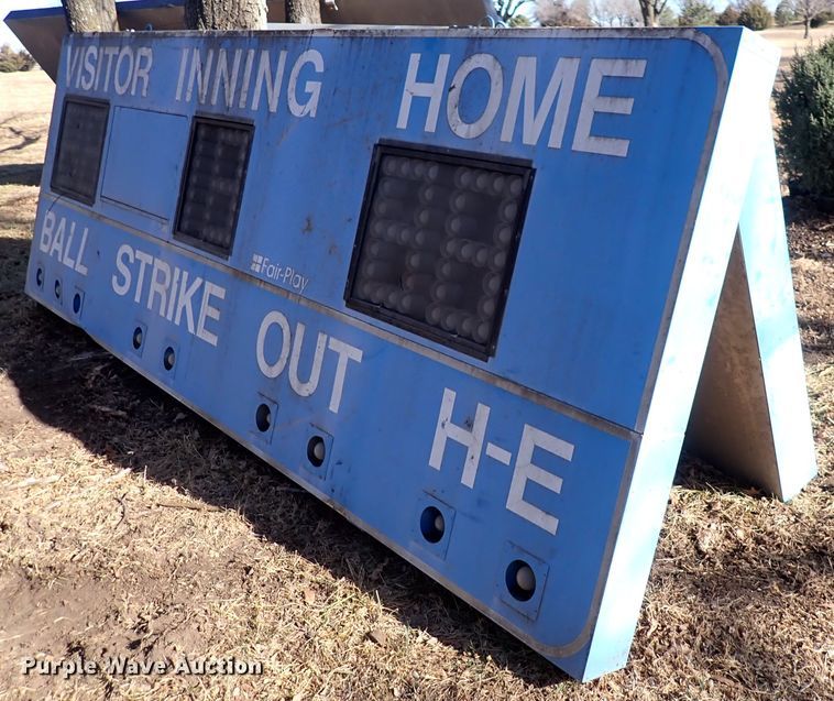 image for item JU9017 (2) baseball scoreboards