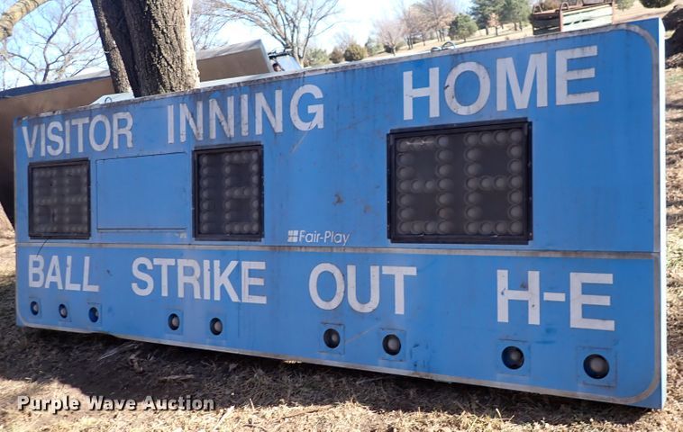 image for item JU9017 (2) baseball scoreboards