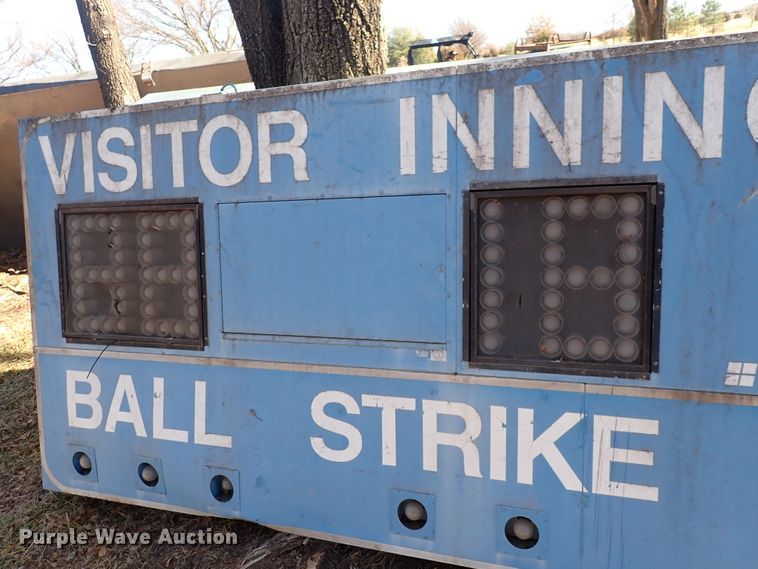 image for item JU9017 (2) baseball scoreboards