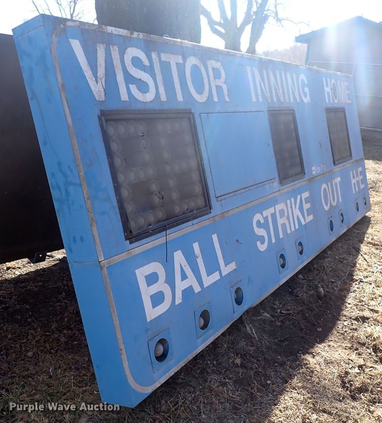 image for item JU9017 (2) baseball scoreboards