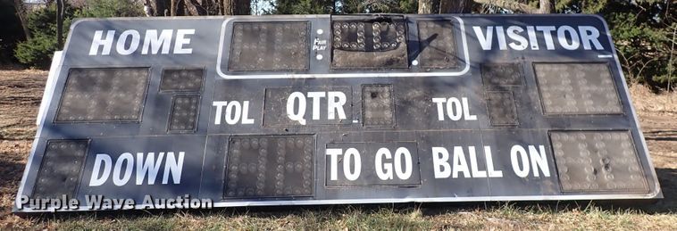 image for item JU9018 Fairtron FB-8120TK  football scoreboard