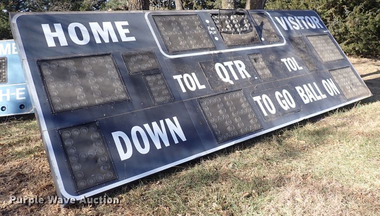 image for item JU9018 Fairtron FB-8120TK  football scoreboard