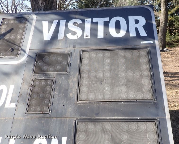 image for item JU9018 Fairtron FB-8120TK  football scoreboard