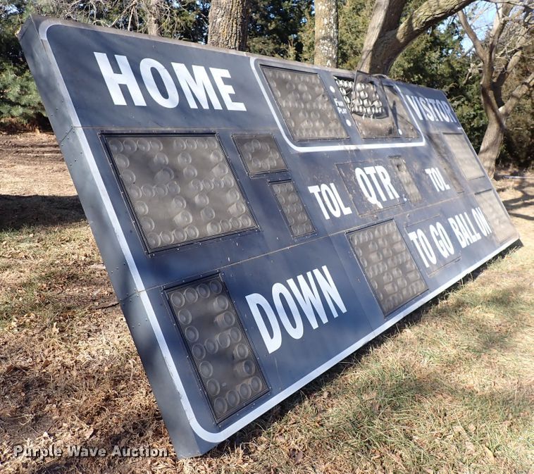 image for item JU9018 Fairtron FB-8120TK  football scoreboard