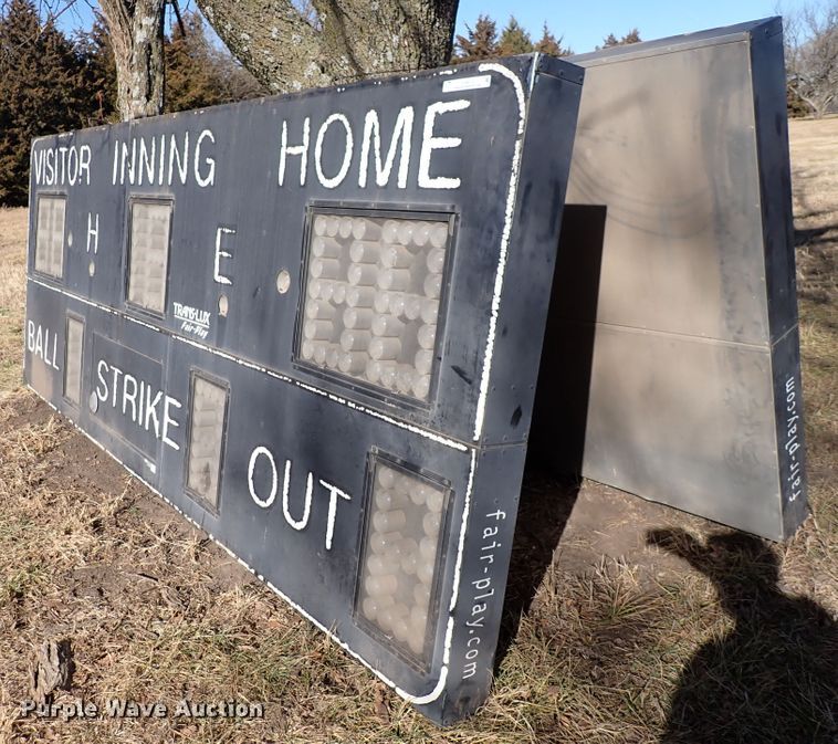 image for item JU9019 (2) Trans Lux baseball scoreboards