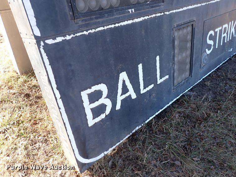 image for item JU9019 (2) Trans Lux baseball scoreboards