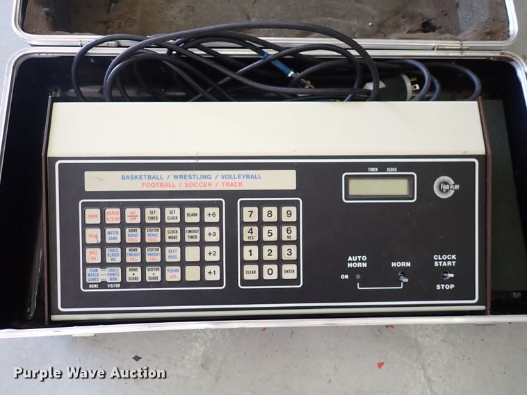 image for item JU9019 (2) Trans Lux baseball scoreboards