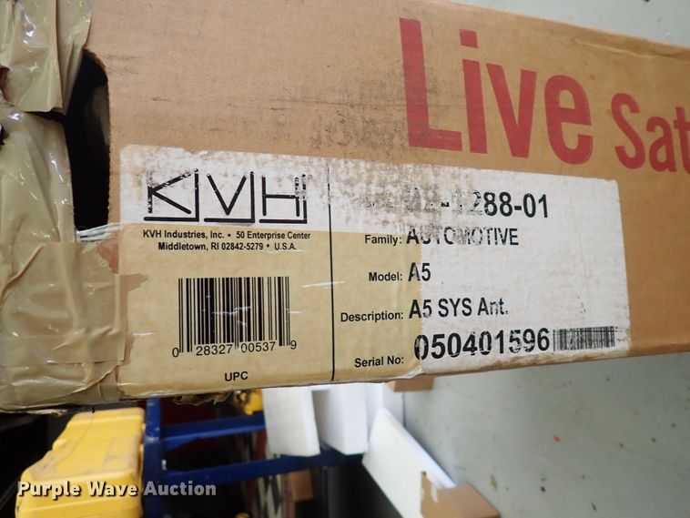 image for item JU9021 Tracvision A5  automotive television satellite