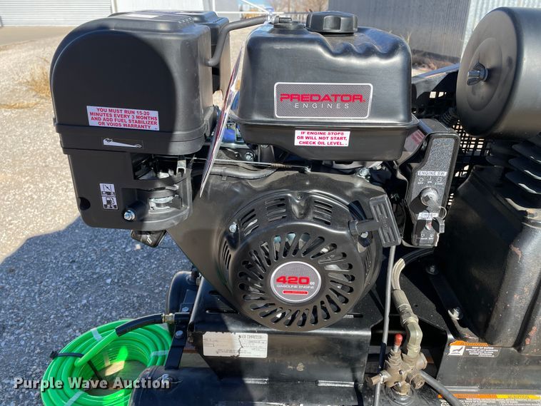 image for item JX9874 John Deere AC2-8GH  air compressor