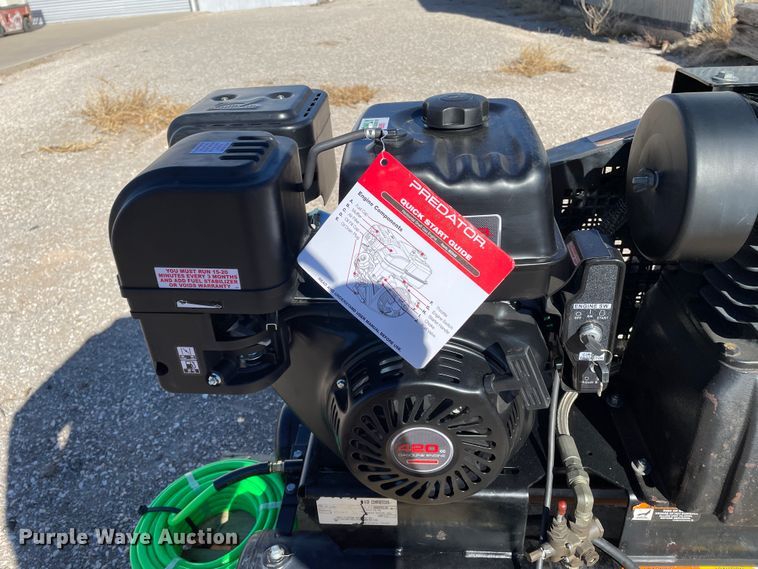 image for item JX9874 John Deere AC2-8GH  air compressor