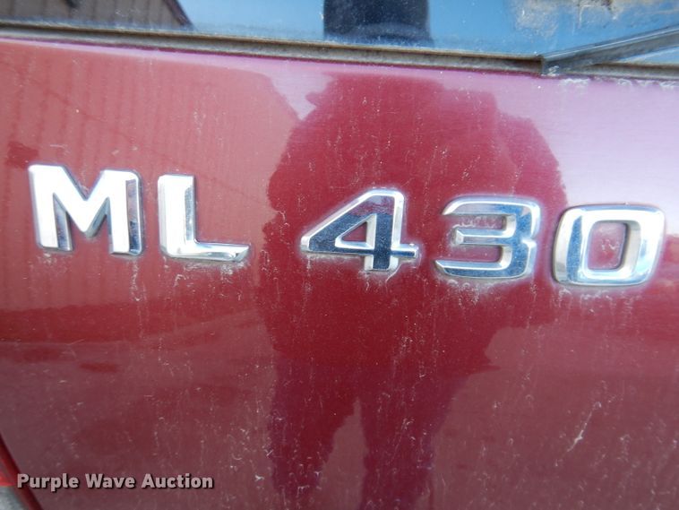 image for item KH9109 2000 Mercedes Benz ML430  SUV