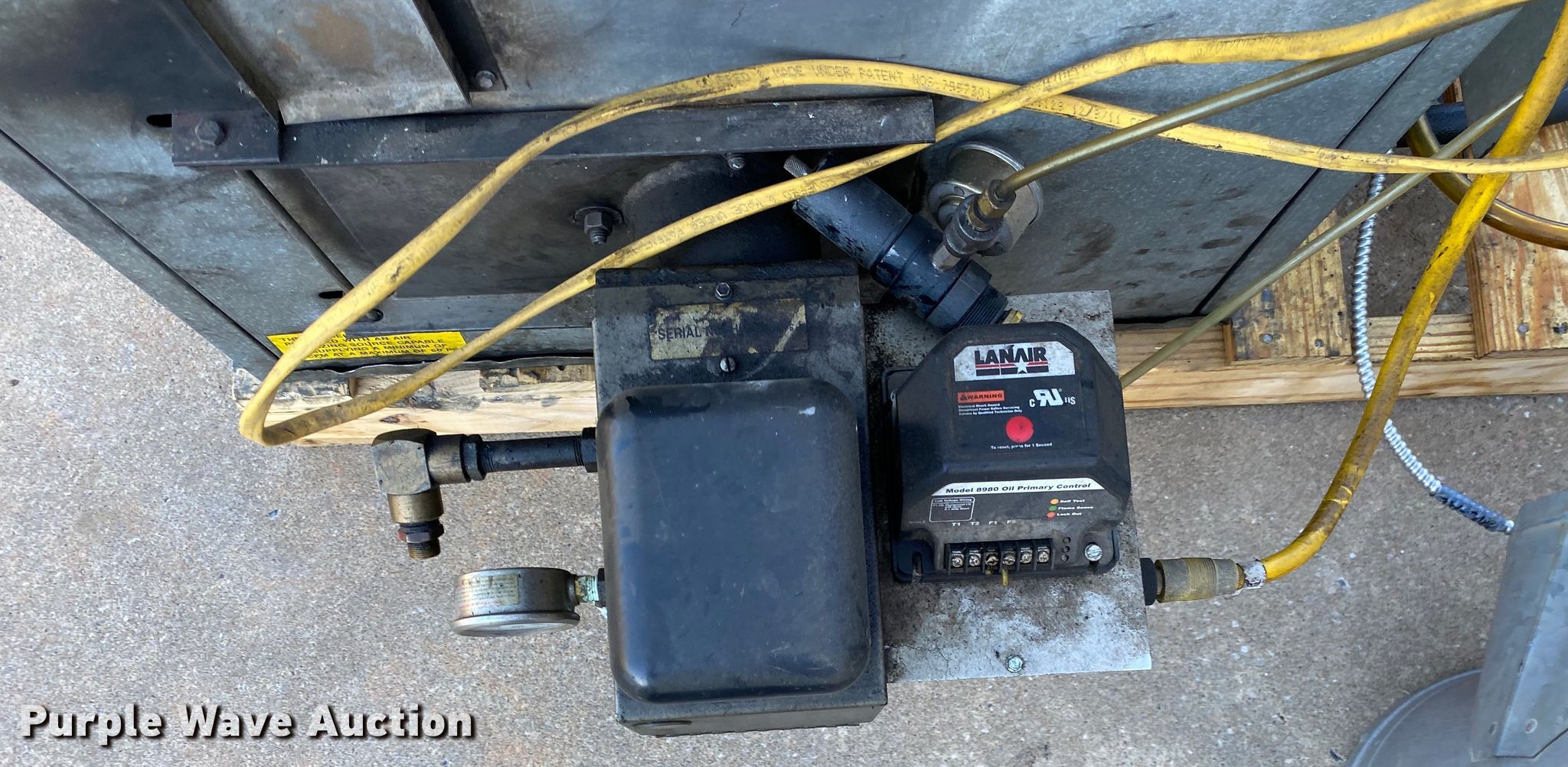 Lanair HI-260 waste oil heater in Tulsa, OK | Item IG9650 sold | Purple Wave