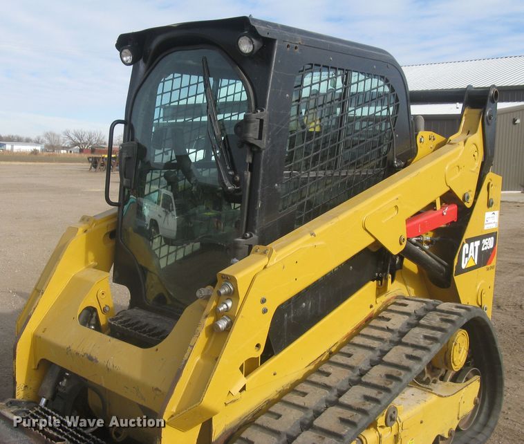 image for item DG5326 2018 Caterpillar 259D  tracked skid steer loader