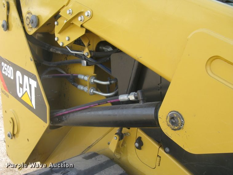 image for item DG5326 2018 Caterpillar 259D  tracked skid steer loader