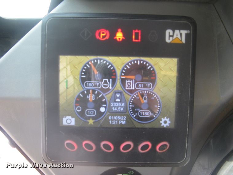 image for item DG5326 2018 Caterpillar 259D  tracked skid steer loader