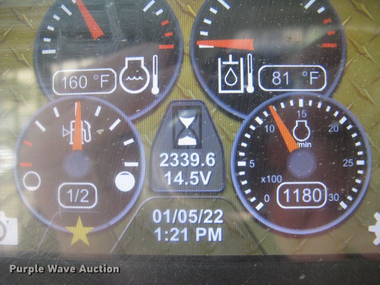 image for item DG5326 2018 Caterpillar 259D  tracked skid steer loader