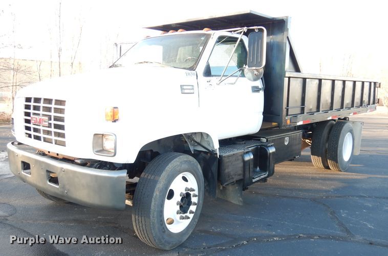 image for item DH8814 2002 GMC C6500  dump truck
