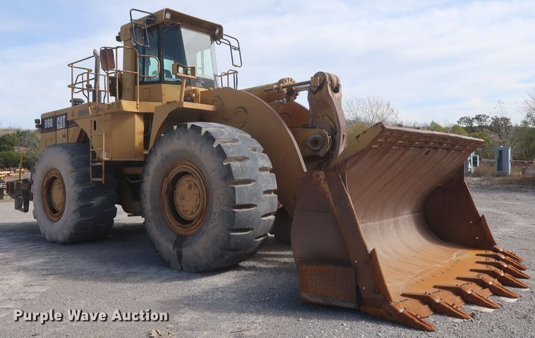 image for item DJ2259 1995 Caterpillar 990 Series II  wheel loader