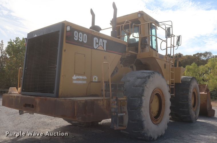 image for item DJ2259 1995 Caterpillar 990 Series II  wheel loader