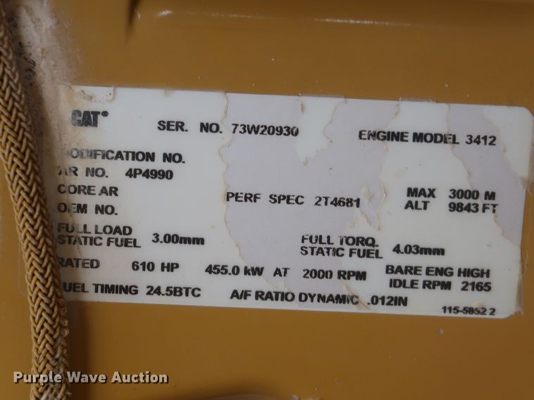 image for item DJ2259 1995 Caterpillar 990 Series II  wheel loader