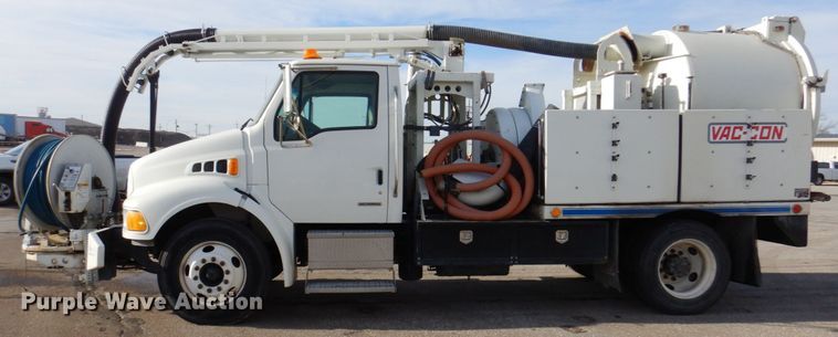 image for item DK8713 2002 Sterling Acterra M7500  sewer jetter truck