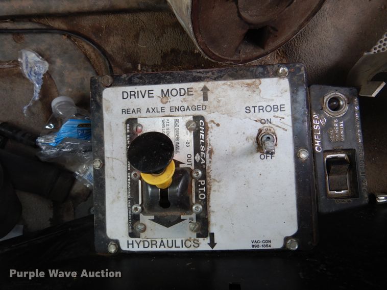 image for item DK8713 2002 Sterling Acterra M7500  sewer jetter truck