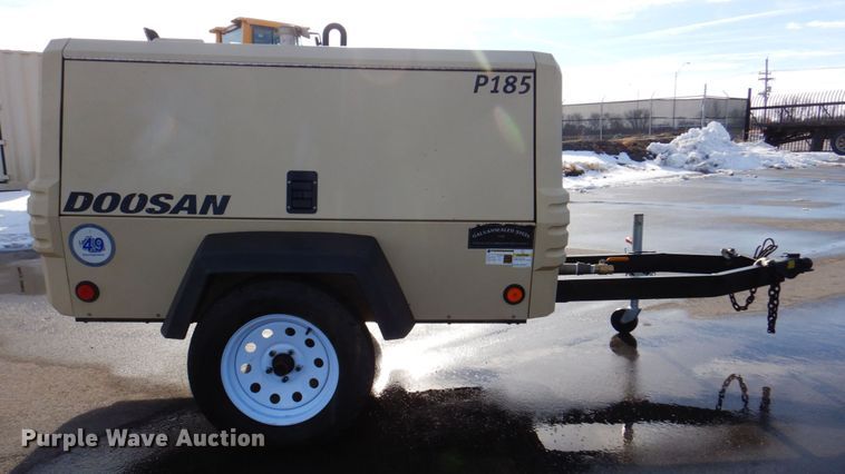 image for item DK8733 2018 Doosan P185WDO-T4F  air compressor
