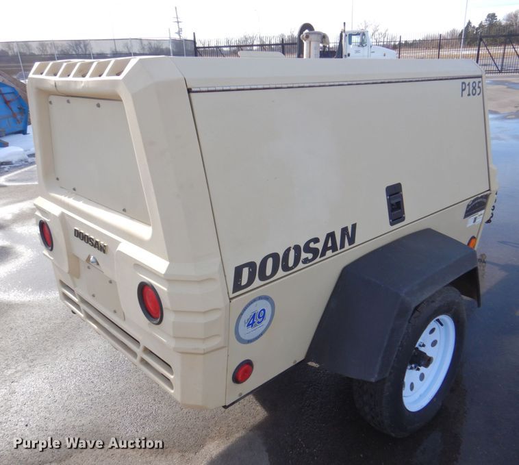 image for item DK8733 2018 Doosan P185WDO-T4F  air compressor