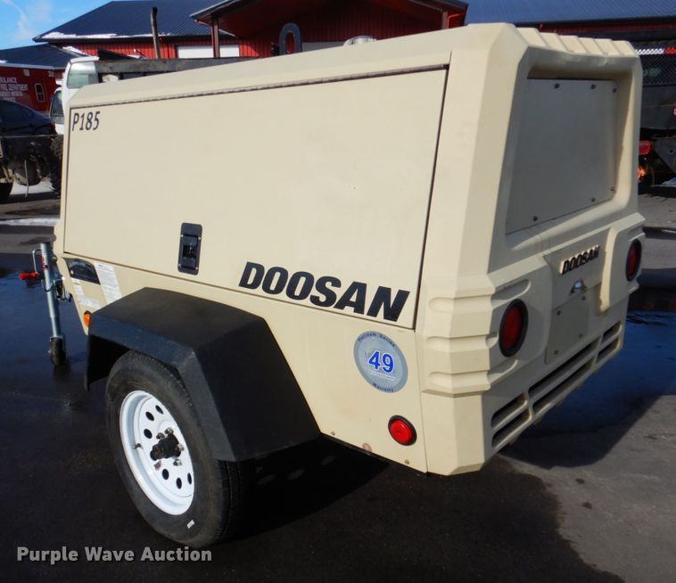 image for item DK8733 2018 Doosan P185WDO-T4F  air compressor