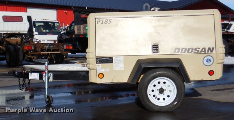 image for item DK8733 2018 Doosan P185WDO-T4F  air compressor