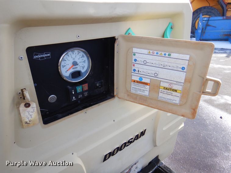 image for item DK8733 2018 Doosan P185WDO-T4F  air compressor