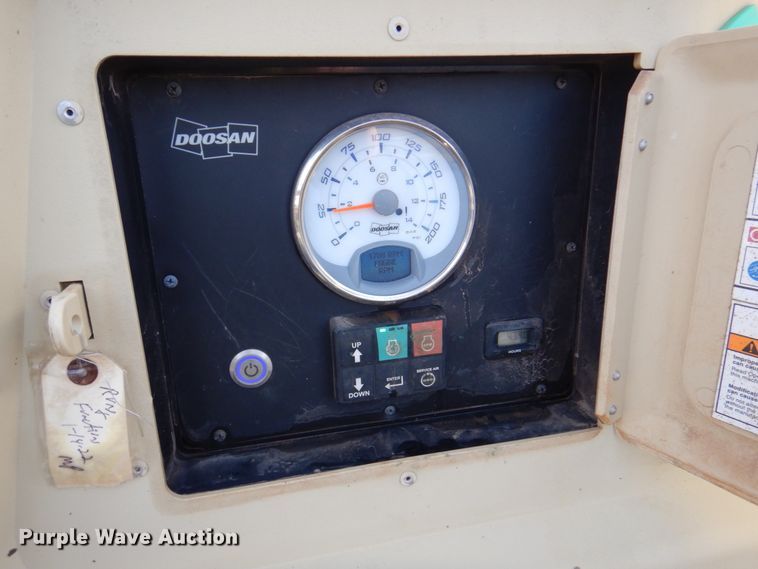 image for item DK8733 2018 Doosan P185WDO-T4F  air compressor