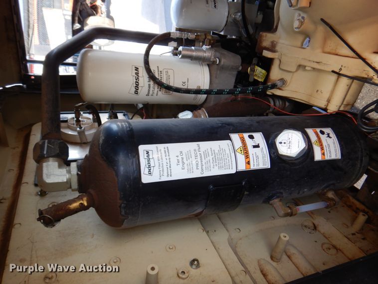 image for item DK8733 2018 Doosan P185WDO-T4F  air compressor