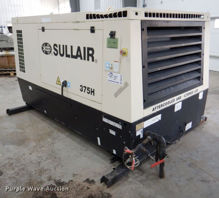 image for item DK8735 2013 Sullair 375CHAFDPQCA4  air compressor