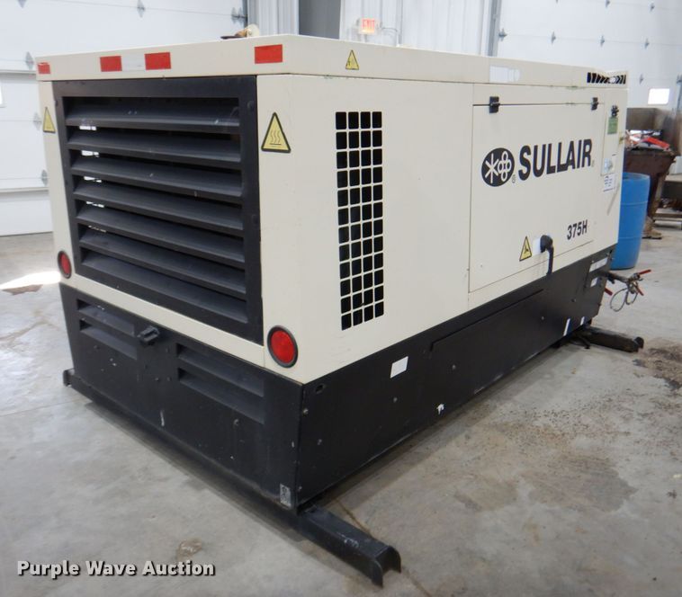 image for item DK8735 2013 Sullair 375CHAFDPQCA4  air compressor
