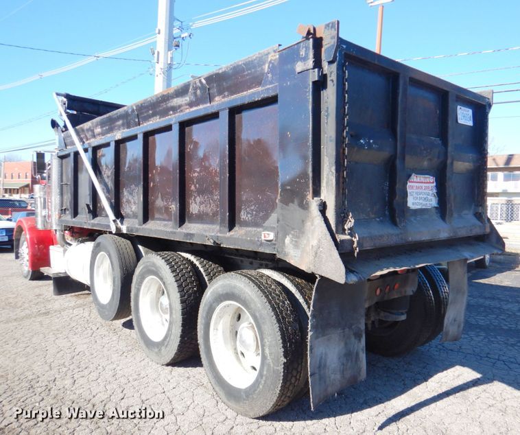image for item DL8879 1996 Peterbilt 379  dump truck