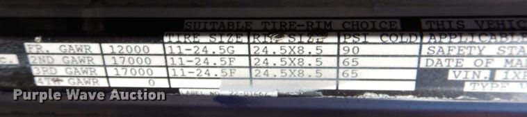 image for item DL8879 1996 Peterbilt 379  dump truck