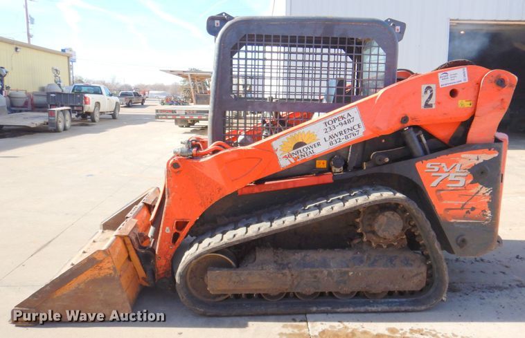 image for item DN2670 Kubota SVL75  tracked skid steer loader