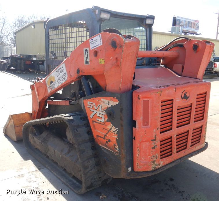 image for item DN2670 Kubota SVL75  tracked skid steer loader