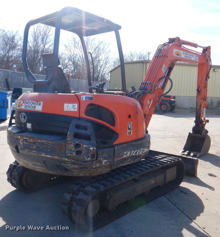 image for item DN2671 2012 Kubota KX121-3ST  mini excavator