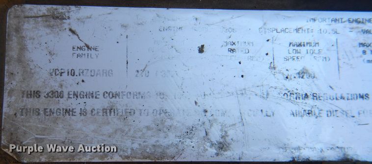 image for item DN5446 1998 Caterpillar D300E  haul truck