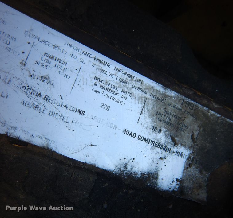 image for item DN5446 1998 Caterpillar D300E  haul truck