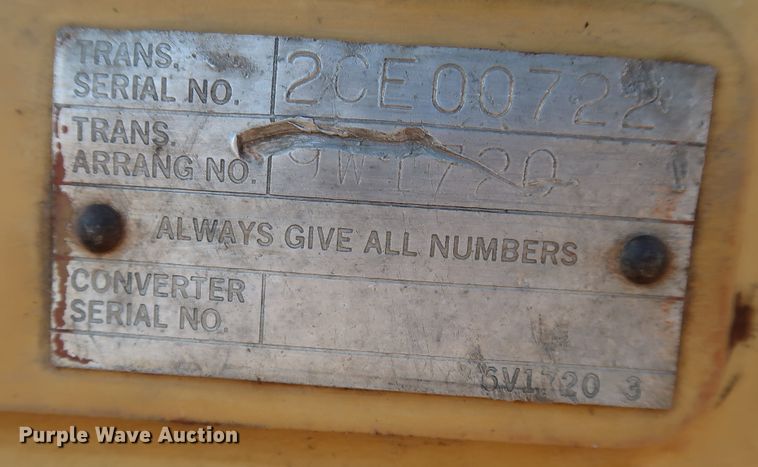 image for item HK9745 1988 Caterpillar D6H  dozer