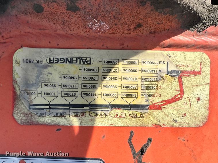 image for item ID9629 Palfinger PK7501  crane